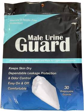 Jmp 431-jmpbg Male Urine Guard Absorbent Incontinence Pouch Bag Of 30