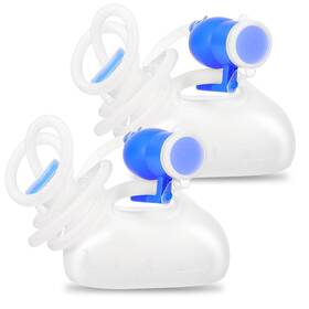 Am557177 Joutyfor 1-ckj Mens Urinal With Hand-held Portable Urine Cup 2000 Ml Large Capacity Male Ur