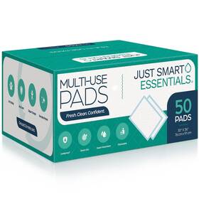 Just Smart Essentials Eh6001 50 Count Xxl Disposable Underpads Super Absorbent Leakproof Quick-dry Bed