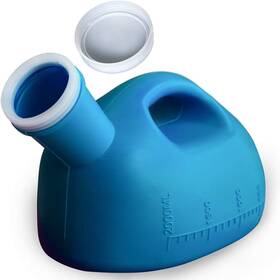 Keepon 445017930903 Urinals For Men Portable Male Urinal With Lid 2000 Ml/66 Oz