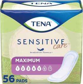2054267 Kenvue Sensitive Care Maximum Absorbency Incontinence/bladder Control Pad For Women R