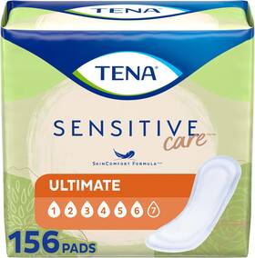 Kenvue 313104454489 Incontinence Pads Bladder Control And Postpartum Regular Length 156 Count