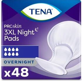 Kenvue 629722654478 Tena Incontinence Pads 3xl Plus Size Overnight Absorbency For Men And Women