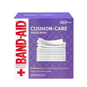 Vc-a1-48291 Kenvue Brand Cushion Care Non-stick Gauze Pads 3x3 Inch Pack Of 25 3 In X