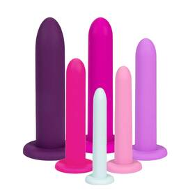 Kexijun 702291923241 Comfort Silicone Pelvic Floor Trainer Kit Complete 6 Piece System