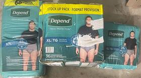 105166301 Kimberly Clark Depend Flex-fit Adult Incontinence Underwear For Men Maximum Xl 76ct Fastship
