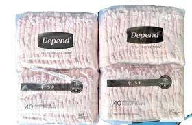 5419601 Kimberly Clark 36000 Depend Womens Fresh Protection Maximum Incontinence Underwear Small S 80ct