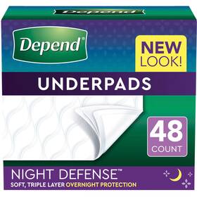 53248 Kimberly Clark Depend Underpads For Incontinence Disposable 36 Inch X 21