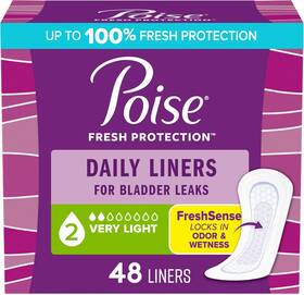 00036000515114 Kimberly-clark Corp. Absorbent Daily Liners For Bladder Leaks - Lightweight Incontinence Protection