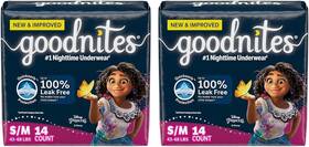 10036000413141 Kimberly-clark Corp. Goodnites Girlsft Nighttime Bedwetting Underwear Size S/m 43-68 Lbs 14 Ct Pa