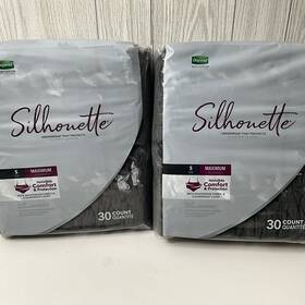 10036000514138 Kimberly-clark Corp. Depend Silhouette Adult Incontinence And Postpartum Underwear Small 60 Ct Black