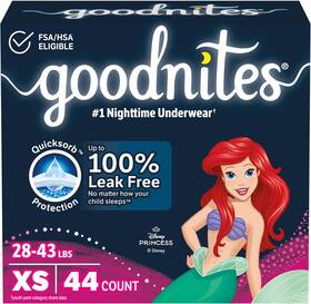 10036000435297 Kimberly-clark Corporation Goodnites Girlsft Nighttime Bedwetting Underwear Size S/m 43-68 Lbs 44 Ct 2