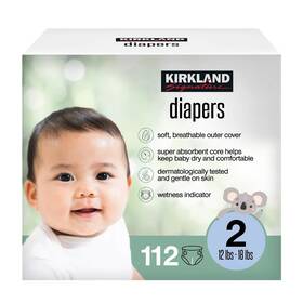 1805969 Kirkland Signature Diaper Size 2 112 Count