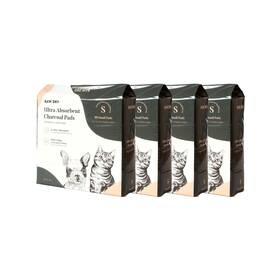 55-318406 Kocho Ultra Absorbent Charcoal Pads 6-layered Small 13.4 Inch X 17.7 Odor-eat