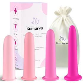 Ds03 Kumarva Vaginal Dilator Pelvic Floor Set - Silicone Wands Muscle