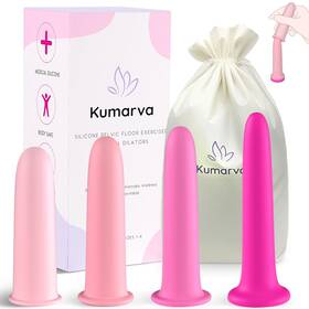 Shd-k013 Kumarva Vaginal Dilator Pelvic Floor Set Silicone Wands Muscle