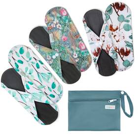 L3wsd-ztxs-1 Langsprit 7pcs Set 1 Pc Mini Wet Bag 6pcs Absorbent Reusable Small Pack Of 7 Summer