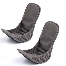 Abliui01 Lictin Reusable Incontinence Pads For Men 2 Packs Pad Medium Dark Grey