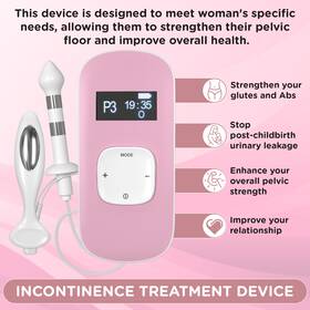Lil Lady 033435132966 Women Improve Pelvic Floor Muscle Stimulator Trainer Kegel Exerciser