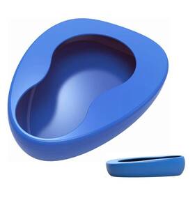 Linalife 782125275753 Firm Thick Bed Pan For Bedridden Patient Heavy Duty Pp Pans Stab