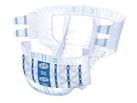 Livb102ssbag Livdry Incontinence Briefs Leak Protection Breathable Comfort With Tabs Sm