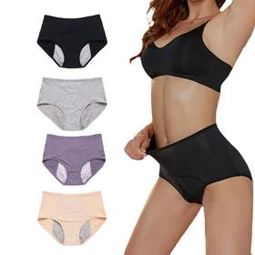 Lmaray 208136849244 Washable Womens Incontinence Underwear 4 Colors Leak Proof Adult Incontinenc