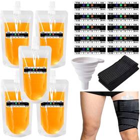 Le2310171 Lonlyeagle 17 Pcs Urine Test Complete Kit Includes 5 Transparent Bags 10 Adhesive Temper