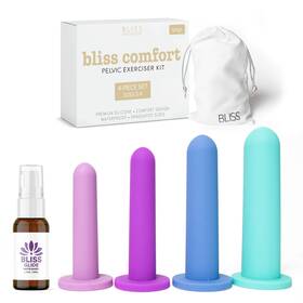 Tm037 Loving Sex Bliss Innovations Comfort Silicone Pelvic Floor Trainer Kit Sizes 5-8 Sof