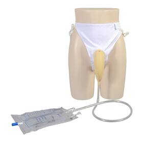 Lp-sunshine 614158049240 Wearable Urinal For Men Protable Latex Material With Collection Urine Bag D