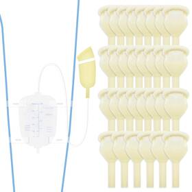 Lp-sunshine 614162656489 30 Pcs Latex Condom Catheter External Self-sealing Set Easy Donning Day And N Lp-sunshine 614162656489 30 Pcs Latex Condom Catheter External Self-sealing Set Easy Donning Day And N