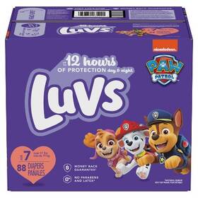 84824405 Luvs Pro Level Leak Protection Diapers Giant Pack - Size 7 88ct