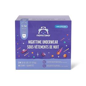 Mama Bear 195515032841 Amazon Brand - Girls Nighttime Underwear For Bedwetting Overnight