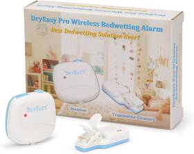 Marvelworks Ltd. 313025819800 Pro Wireless Bedwetting Alarm 2024 Release With New Improved Sensor 6 Selecta