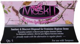 Maskit 867774000021 Pouches Travel Sm 5 Pk Toiletries
