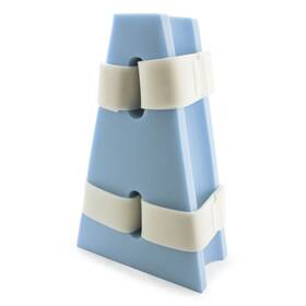 136-61369 Mckesson Hip Abduction Pillow Blue Foam Bed Accessories - 1 Ct