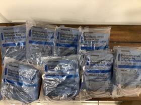 16-2880c Mckesson Urinary Drainage Bag With Privacy Cover Anti-reflux Drip 2000 Ml