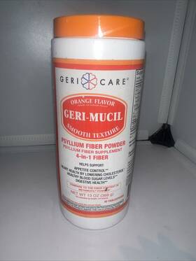 Mckesson 357896471132 Laxative Geri-care Orange Flavor Powder 13 Oz. 3.4