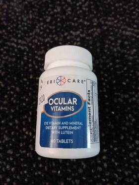 Mckesson 357896631062 Geri-care Eye Ocular Vitamins Vitamin A / Absorbic Acid E Exp 11/25