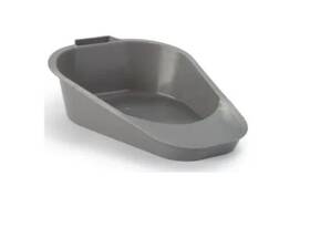51-h100-11 Mckesson Fracture Bedpan 13 L Inch Plastic Gray Set Of 4