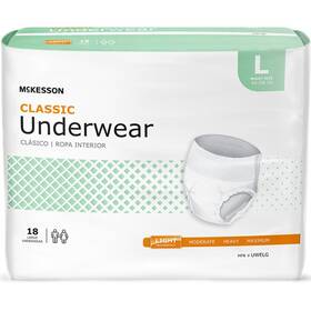 Mckesson 612479190405 Adult Disposable Pull On Up Underwear Diapers Xl Light Absorbency 56 Ct