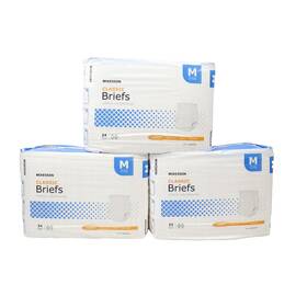 Mckesson 612479197534 Lot Of 3 Classic Briefs Medium Light Incontinence 72 Total Ct