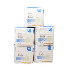 Mckesson 612479197572 Lot Of 5 Xl Classic Briefs Light Absorbency Incontinence 75 Total Ct