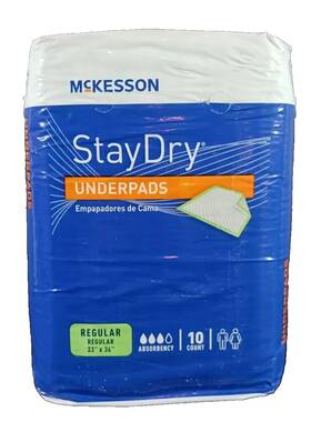 734-upmd2336 Mckesson 150 Urinary Incontinence Disposable Underpads 23 Inch X36 And Fast Free Ship