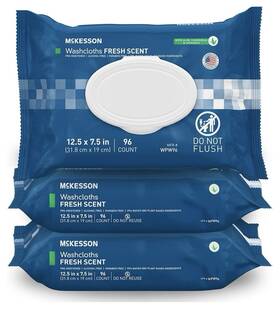 Wpw92 Mckesson Staydry Wipes 96 Count- 6 Packs