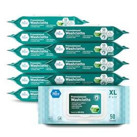 Med Pride 313099029068 Disposable Xl Premoistened Washcloths 600-count 8 Inch X 12 For Adults