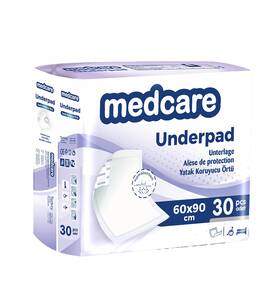 Medcare 681672319373 24x36 Inch Disposable Underpads Heavy Absorbent Incontinence Cover 30-pack