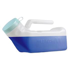 Medflow 860010909201 Urinals For Men Spill Proof Portable Pee Bottles With Glow In The Dark Lid 34
