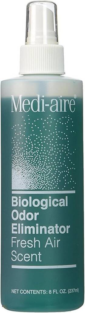 7018a Medi-aire Biological Odor Eliminator 8 Oz. Fresh Air Scent Spray -2 Pack