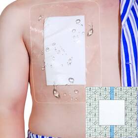 Medi23021 Medimatic 24pcs 10 Inch X10 Large Wound Bandages Dressing Shower Protector
