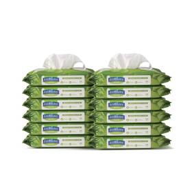 Medline 767644164870 Fitright Aloe Personal Cleansing Incontinence Wipes 8 X10 Inch White 12 Pack